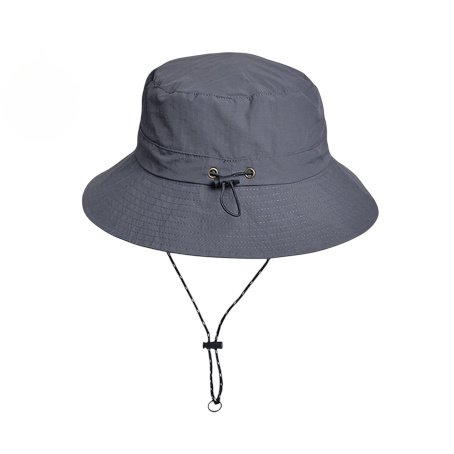 Water-Resistant Packable Bucket Hat with Adjustable Chin Strap Quick-Dry Fabric for Beach Hiking Camping and Outdoor Travel