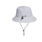 Water-Resistant Packable Bucket Hat with Adjustable Chin Strap Quick-Dry Fabric for Beach Hiking Camping and Outdoor Travel