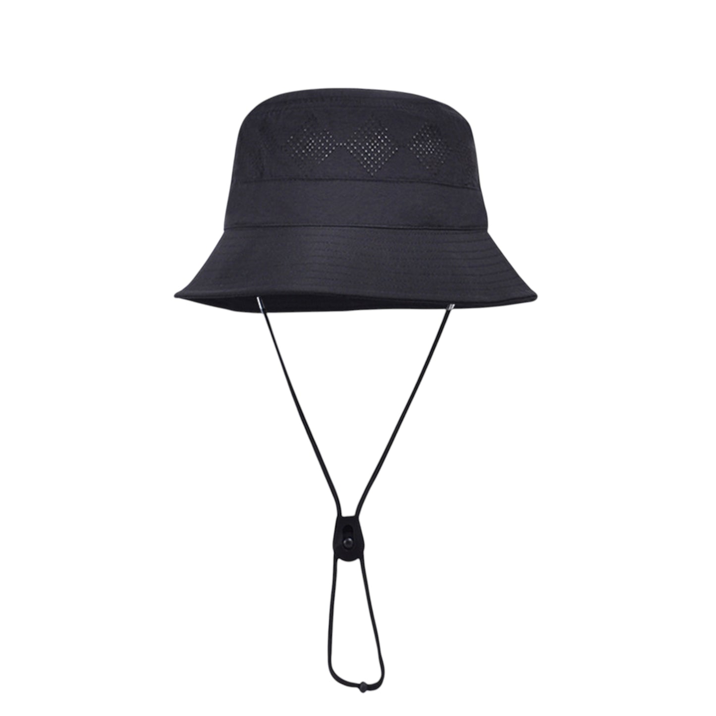 Lightweight Packable Bucket Hat with Ventilated Crown Chin Strap and Adjustable Fit for Travel Hiking and Outdoor Use