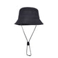 Lightweight Packable Bucket Hat with Ventilated Crown Chin Strap and Adjustable Fit for Travel Hiking and Outdoor Use