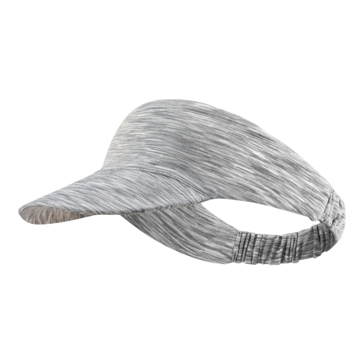 Stretchy UV Protection Sports Visor Hat Lightweight Rainbow Stripe Design for Hiking Beach Running Outdoor Travel