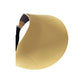 Women's Wide Brim Floppy Sun Hat with Contrast Bow Band and Structured Crown