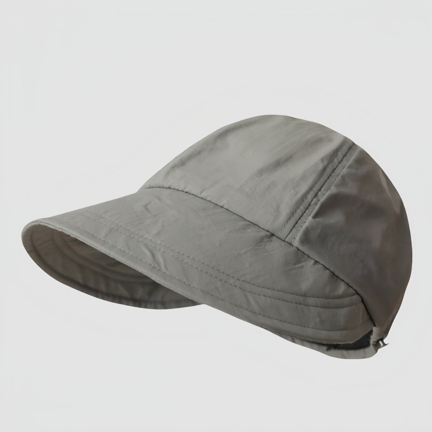 Lightweight Outdoor Sun Hat with Curved Brim and Adjustable Fit