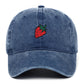 Strawberry Embroidered Adjustable Baseball Cap