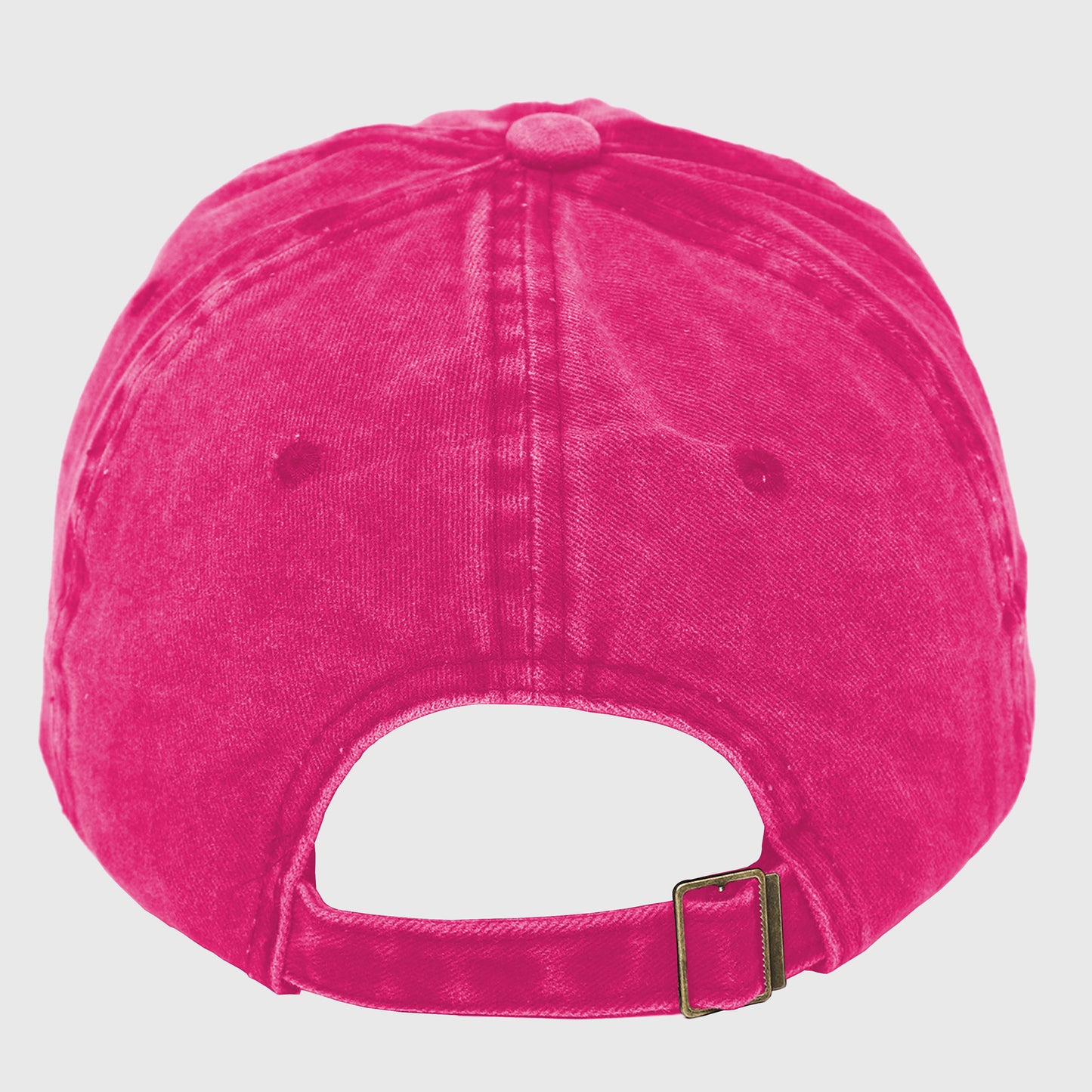 Vintage Washed Skull Hand Embroidered Baseball Cap