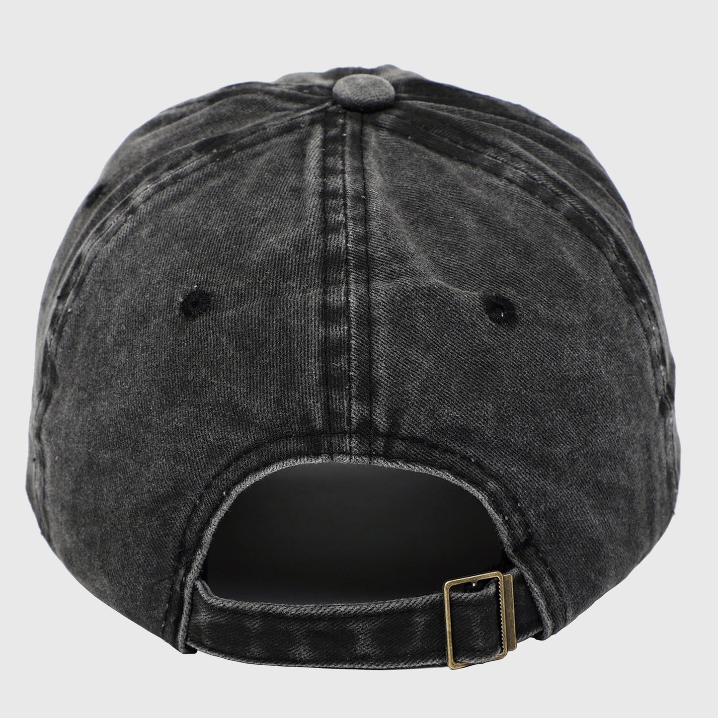 Vintage - Washed Baseball Cap with Daisy Embroidery