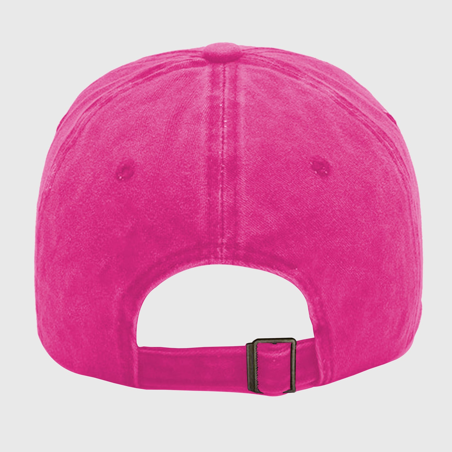 Vintage Washed Baseball Cap with Cute Seal Embroidery