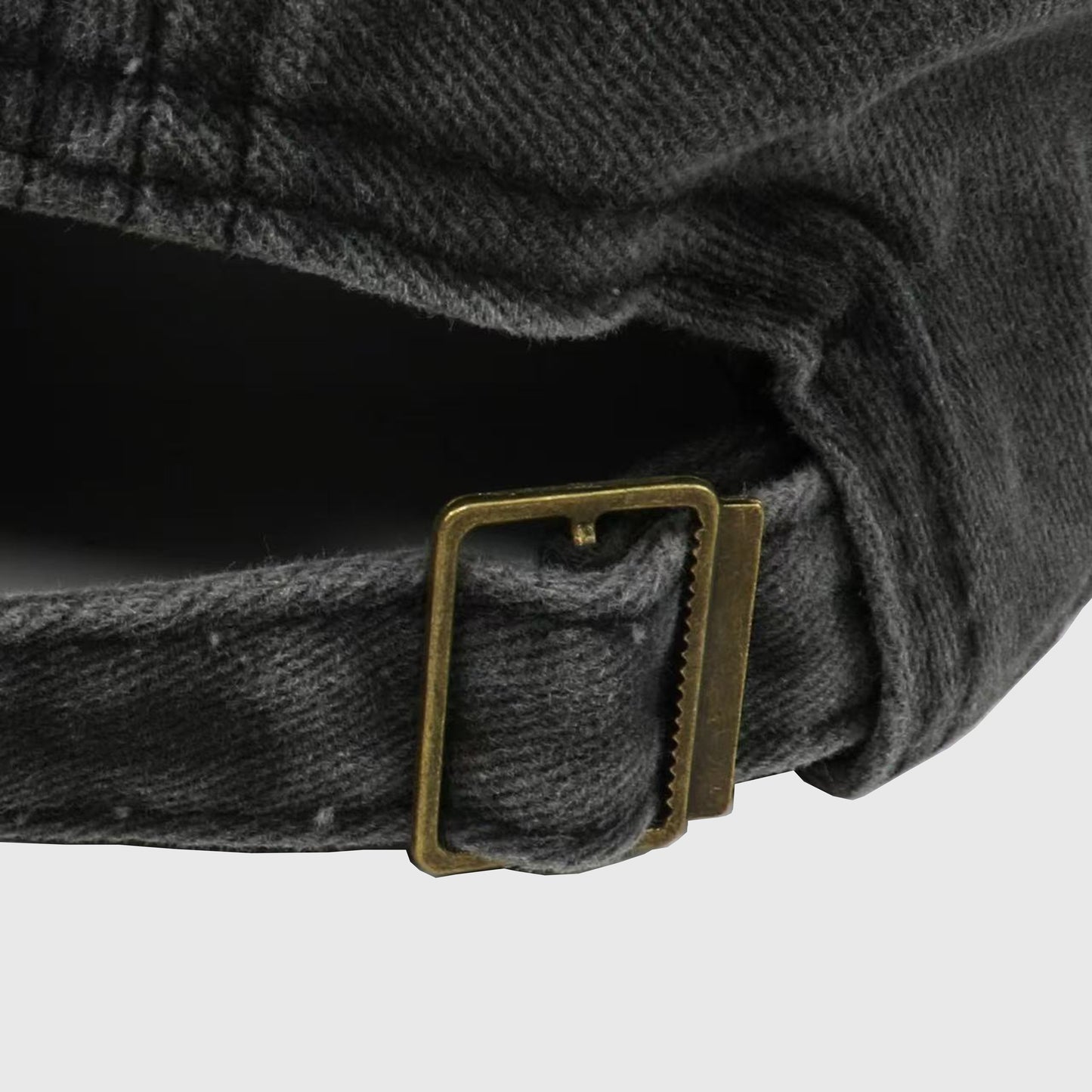 Vintage Washed Baseball Cap with Lemon Embroidery