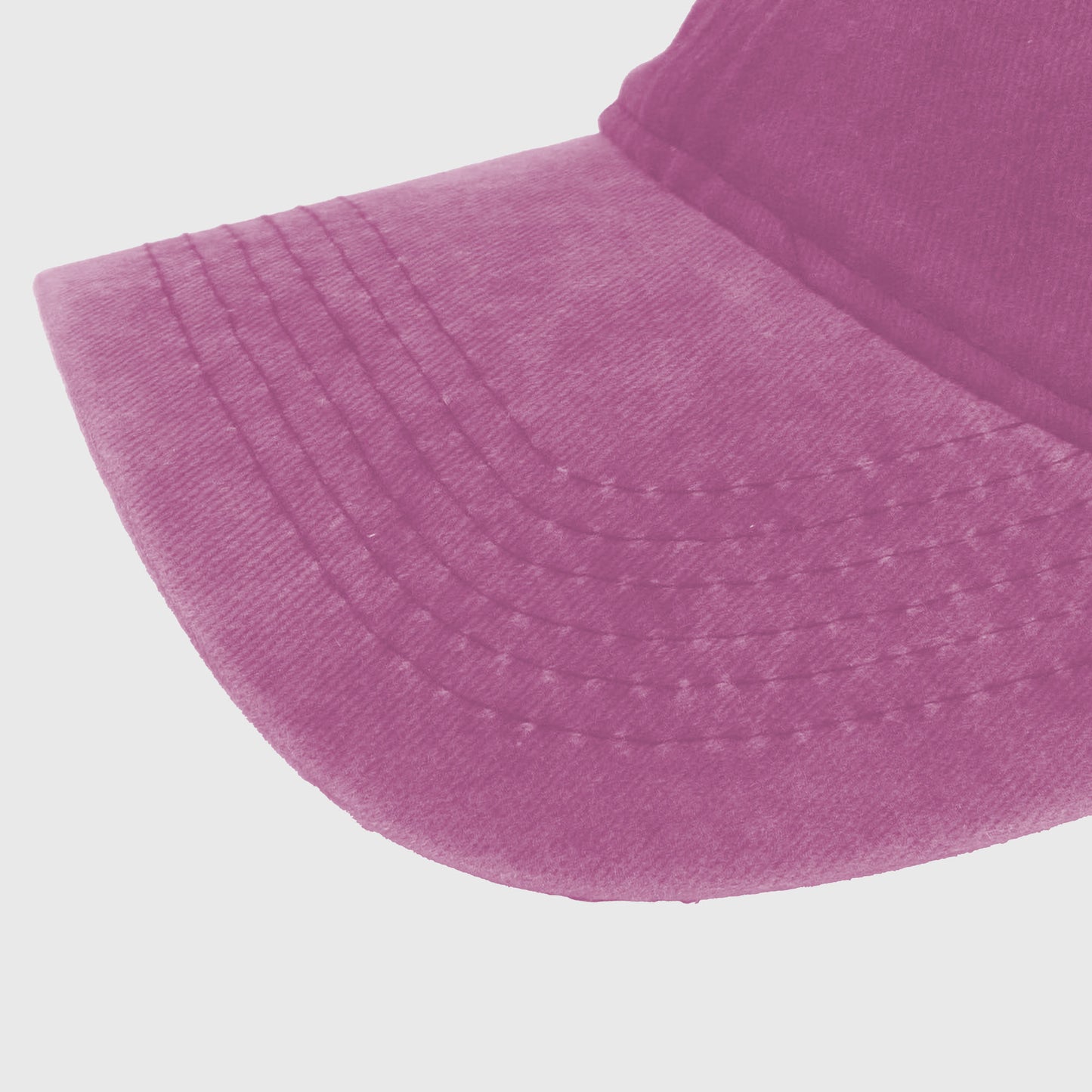 Vintage Washed Baseball Cap with Lemon Embroidery