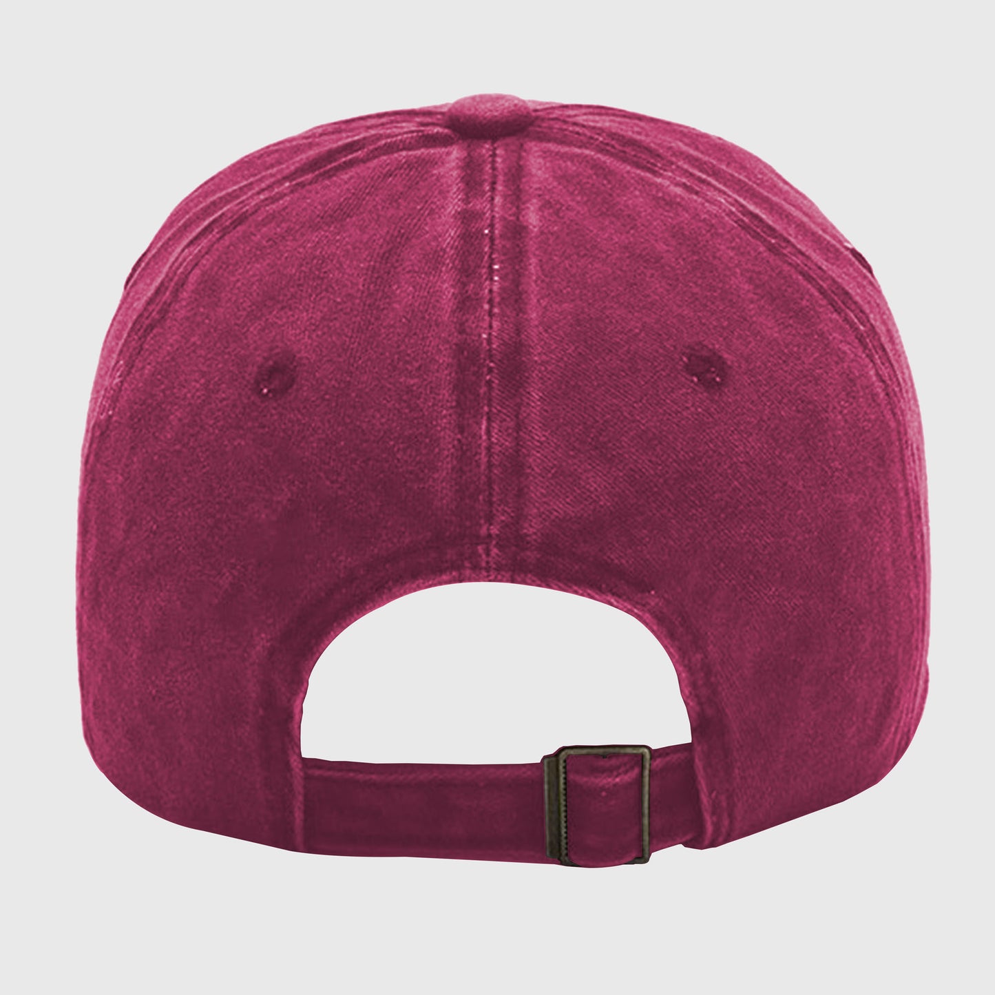 Vintage Washed Baseball Cap with Lemon Embroidery