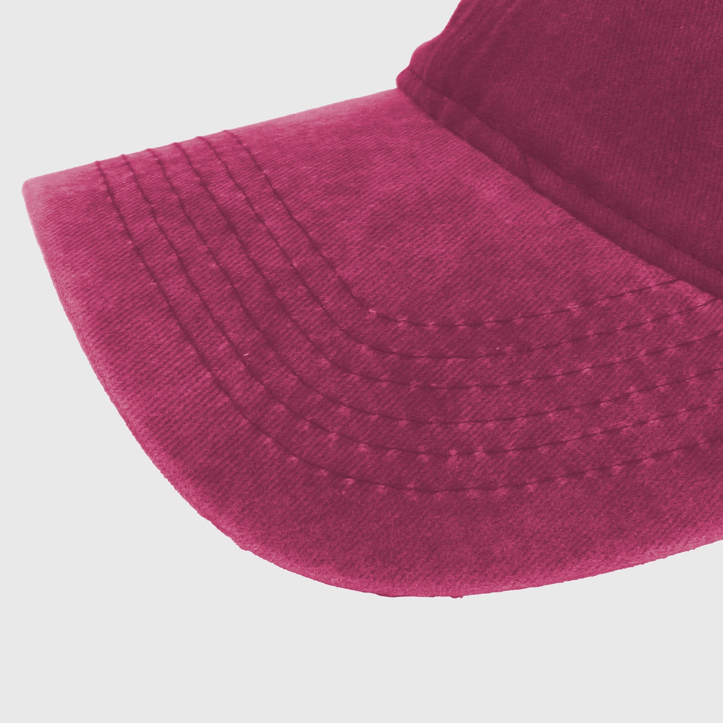 Vintage Washed Baseball Cap with Lemon Embroidery