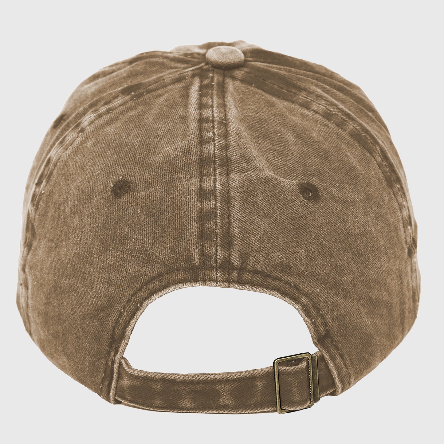 Vintage Washed Baseball Cap with Skull and Rose Embroidery