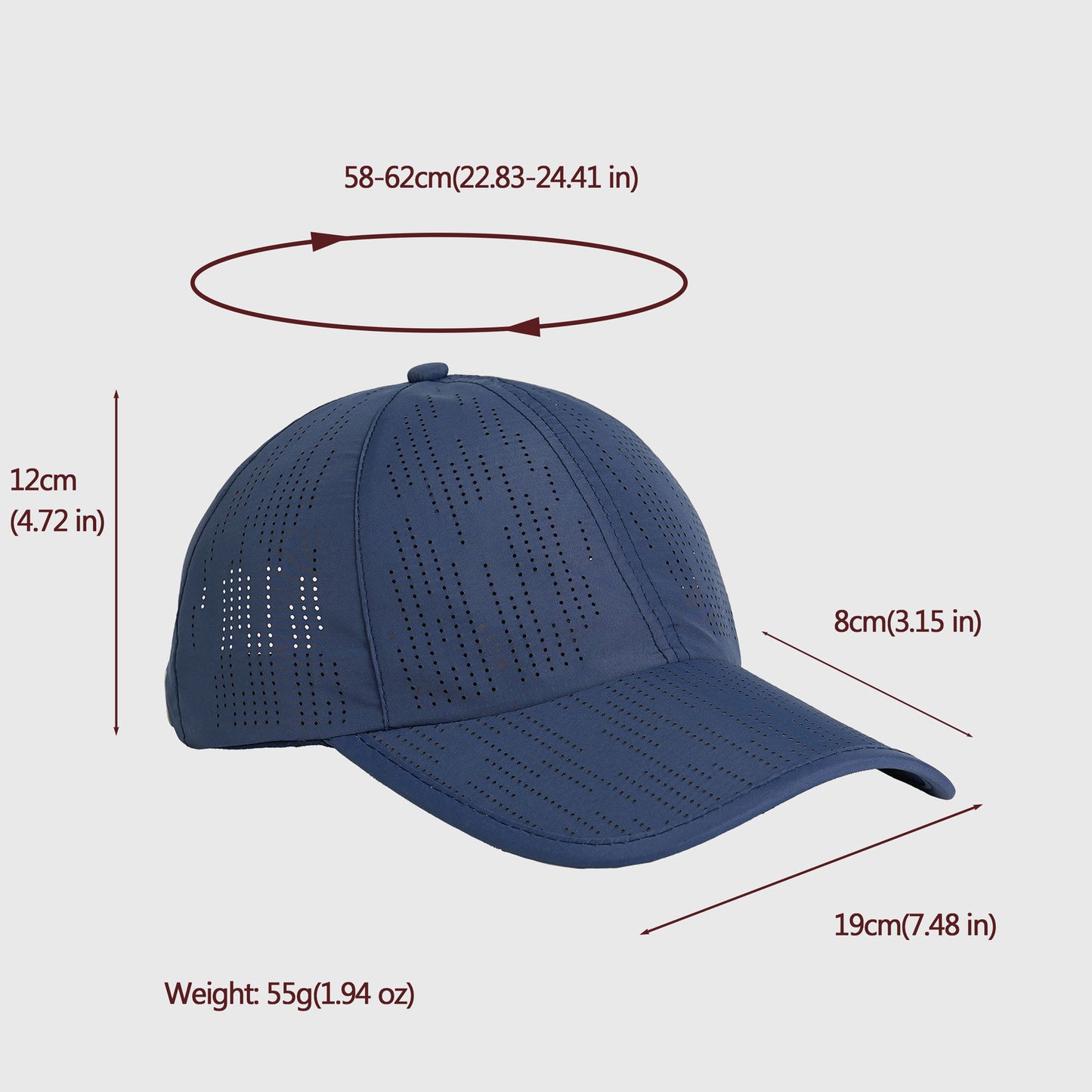 Breathable Athletic Baseball Cap