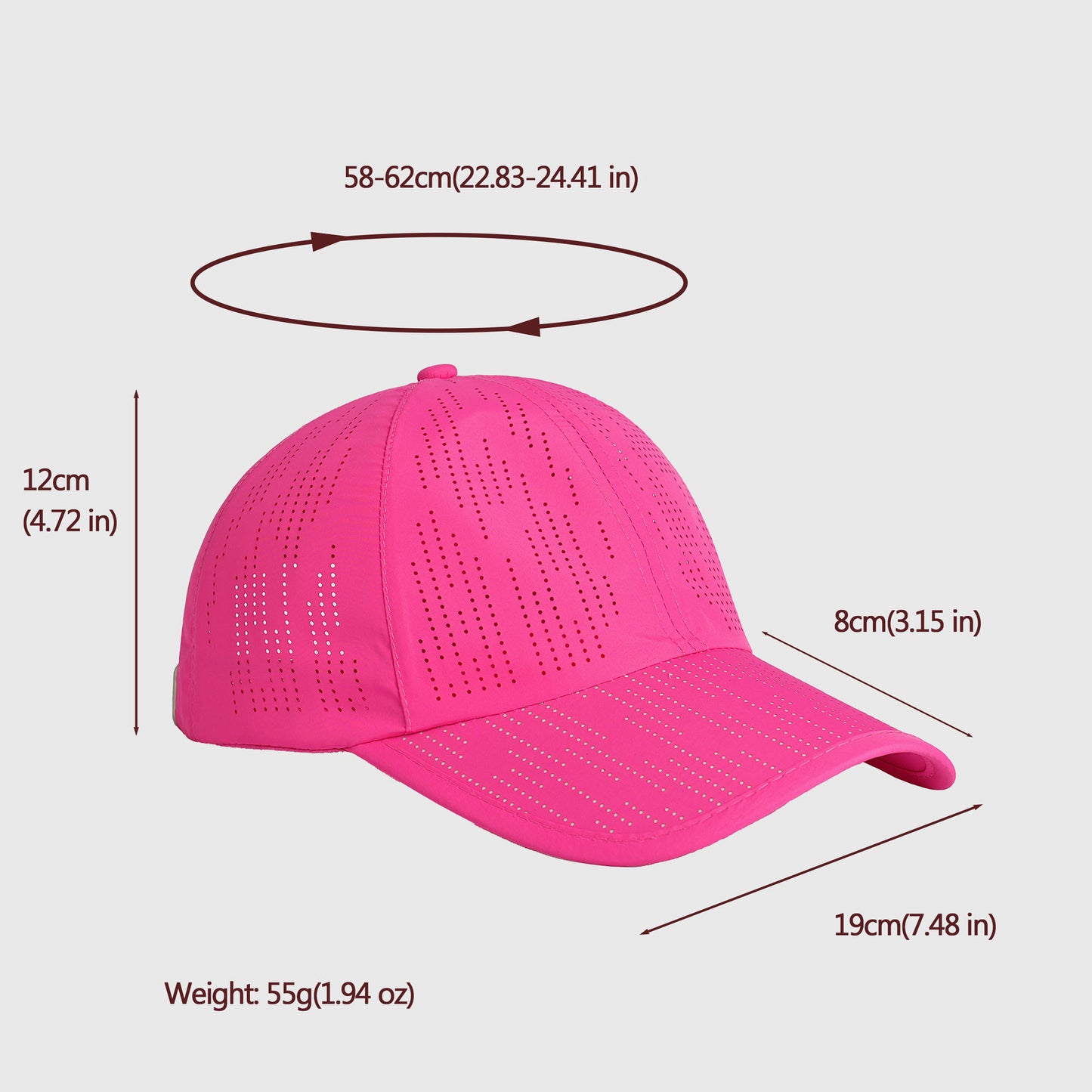 Breathable Athletic Baseball Cap
