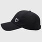 Baseball Cap with Heart Embroidery - Breathable Criss - Cross Back Hat
