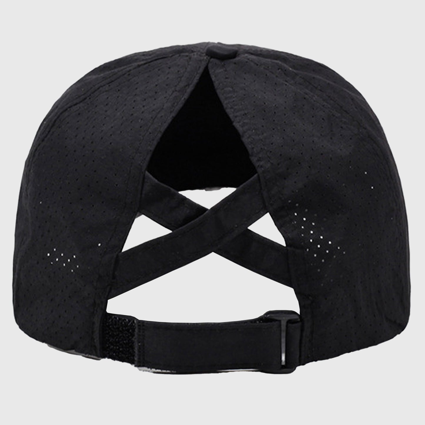 Baseball Cap with Heart Embroidery - Breathable Criss - Cross Back Hat