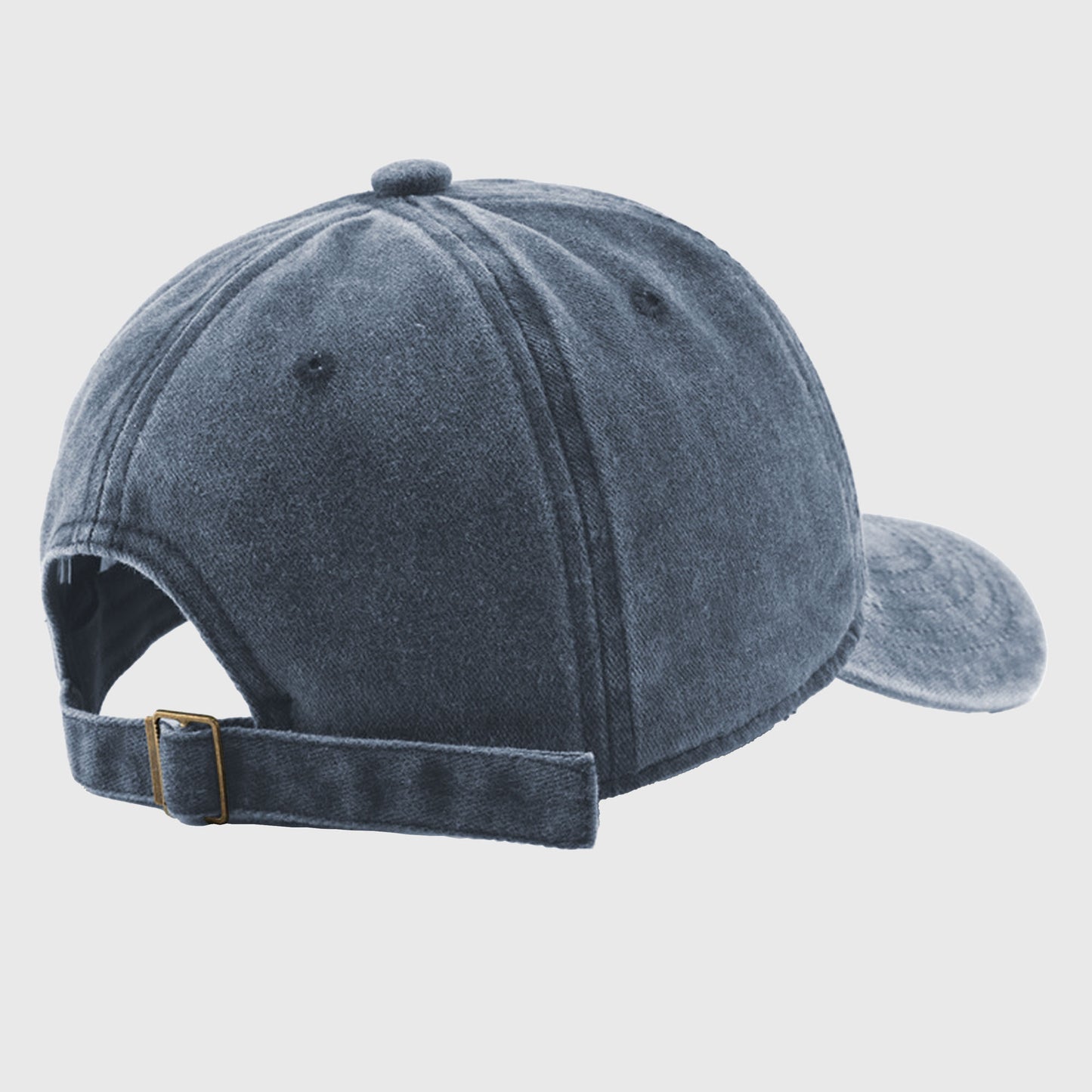 Vintage Washed Baseball Cap with Heart Embroidery