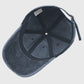 Vintage Washed Baseball Cap with Heart Embroidery