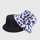 Cow Print Bucket Hat - Double - Sided Wear
