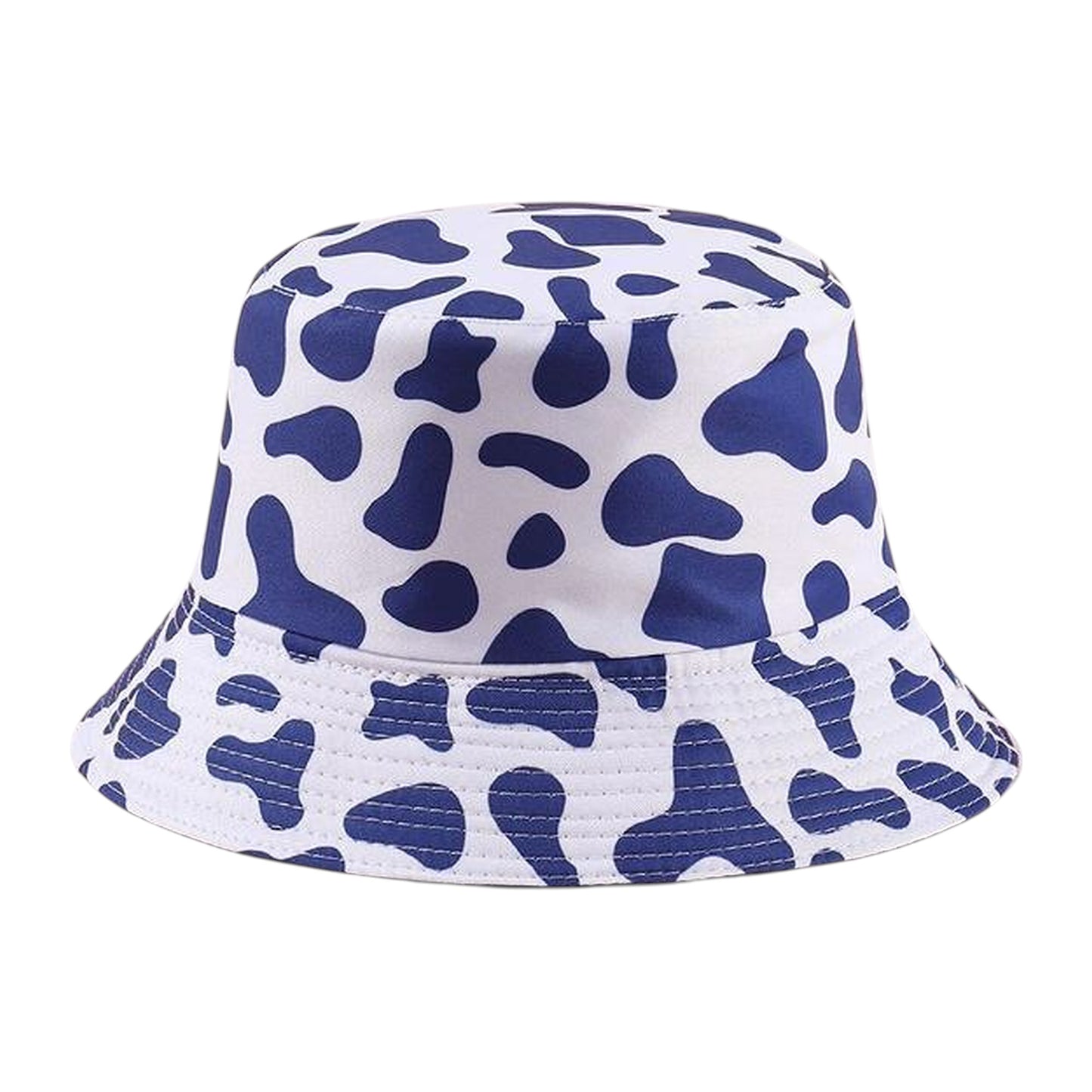 Cow Print Bucket Hat - Double - Sided Wear