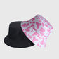 Cow Print Bucket Hat - Double - Sided Wear