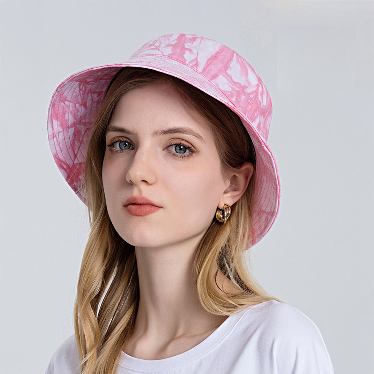 Tie - Dye Bucket Hat - Stylish Summer Sun Hat