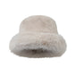 Faux Fur Bucket Hat - Winter Warm & Stylish
