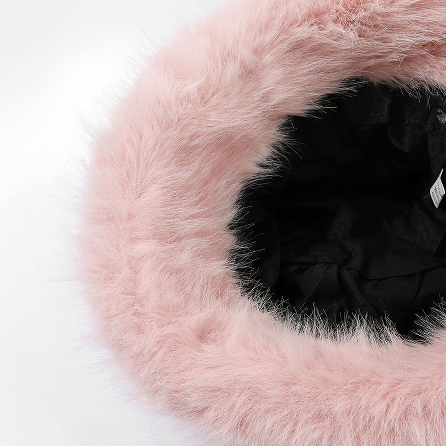 Faux Fur Bucket Hat - Winter Warm & Stylish