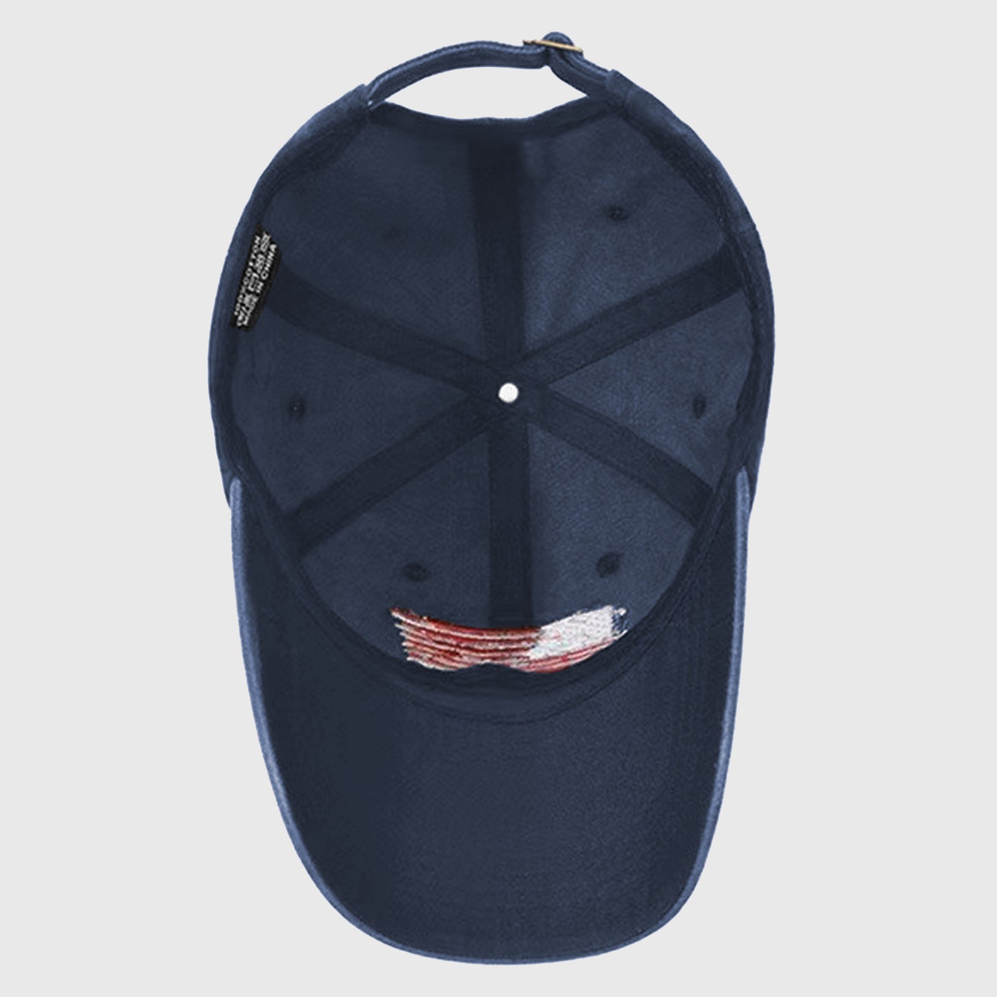 Unisex Vintage Baseball Cap with USA Flag Patch