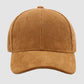 Corduroy Baseball Cap - Stylish & Comfortable
