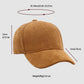 Corduroy Baseball Cap - Stylish & Comfortable