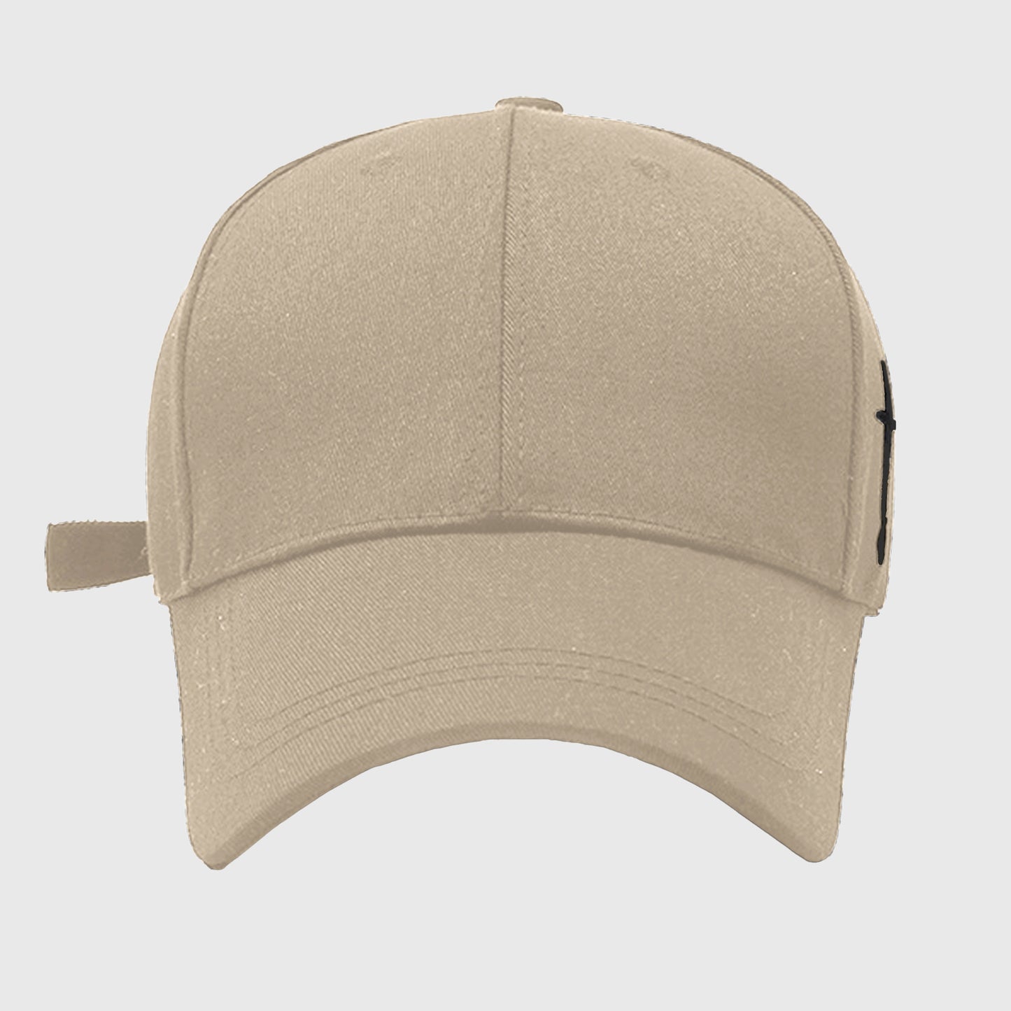 Unisex Baseball Cap with Cross Embroidery