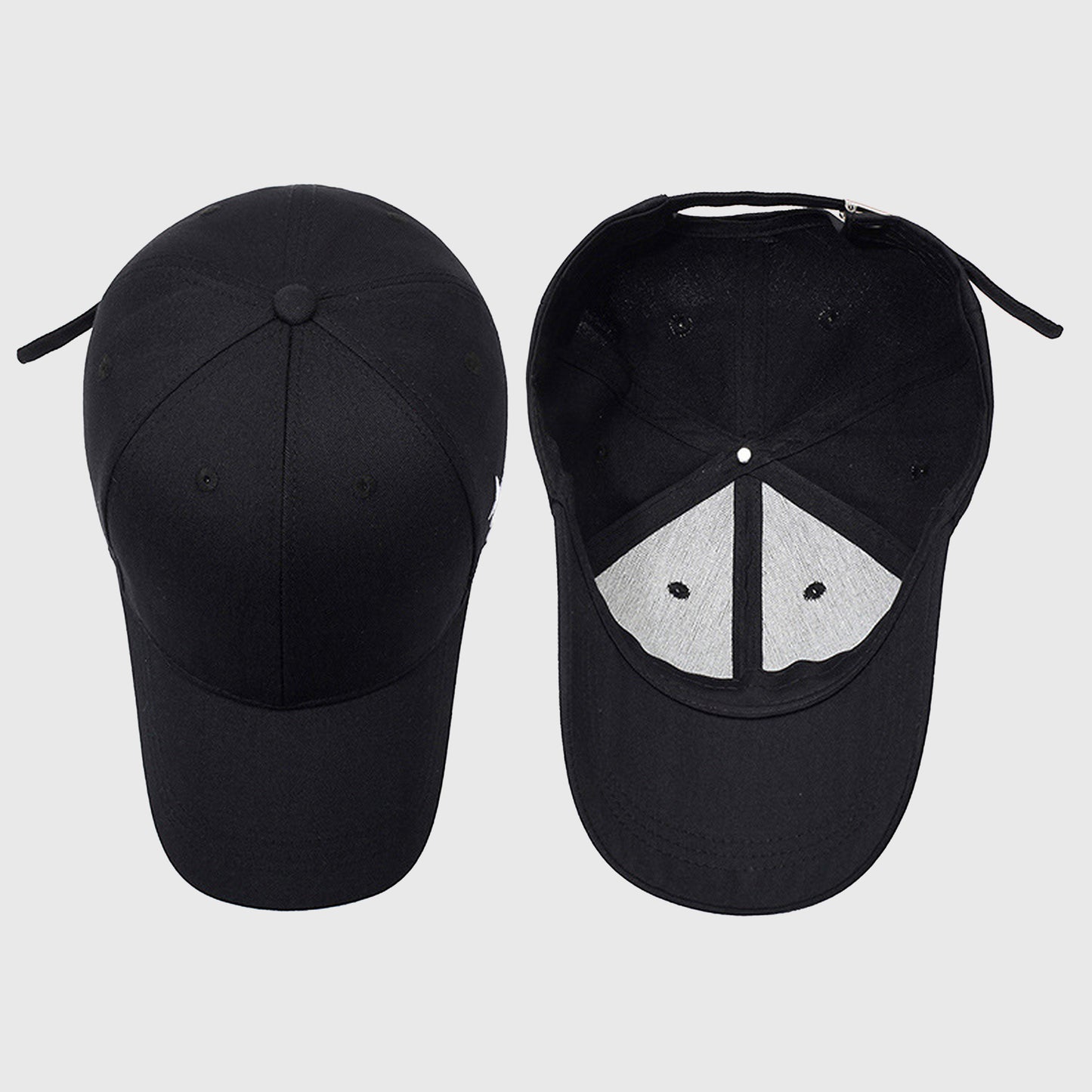 Unisex Baseball Cap with Cross Embroidery