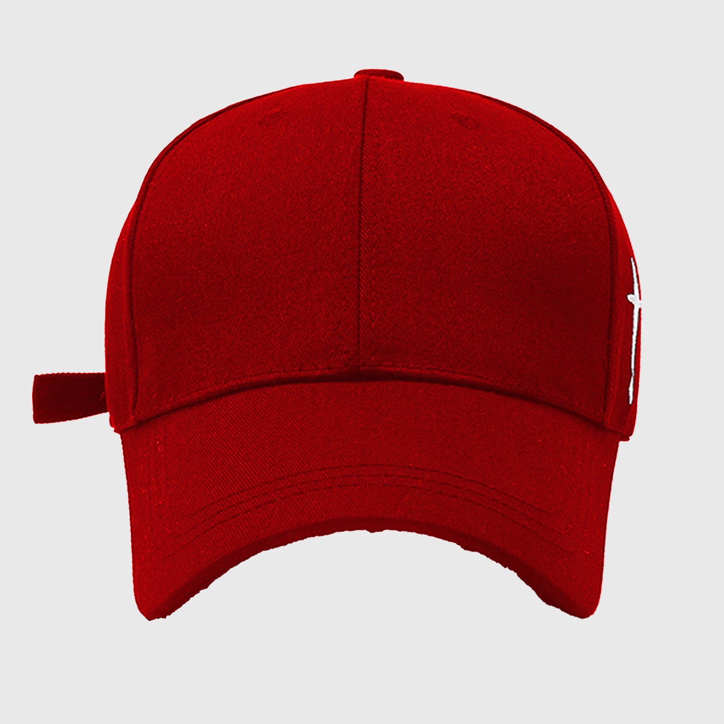 Unisex Baseball Cap with Cross Embroidery