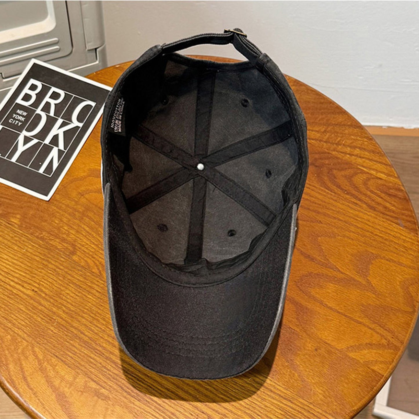 Unisex Baseball Cap with Battery Embroidery