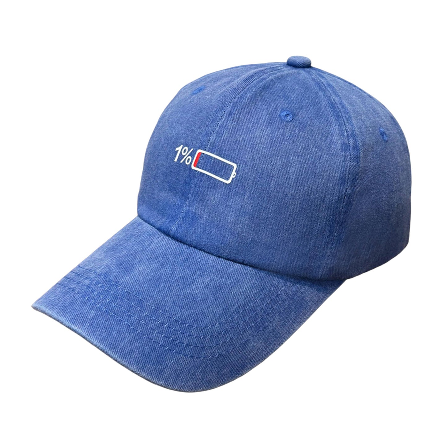 Unisex Baseball Cap with Battery Embroidery