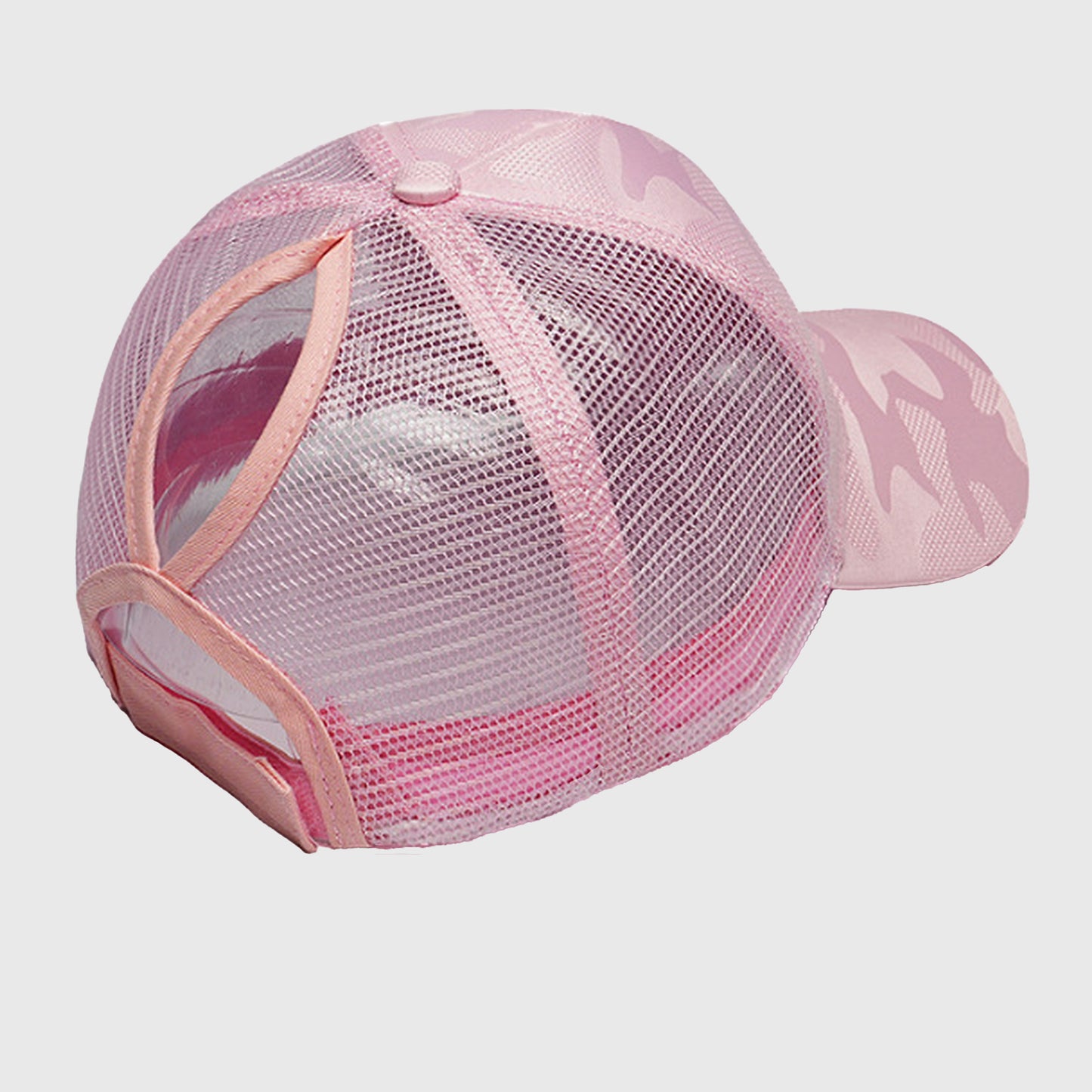 Camo Trucker Hat with Mesh Back