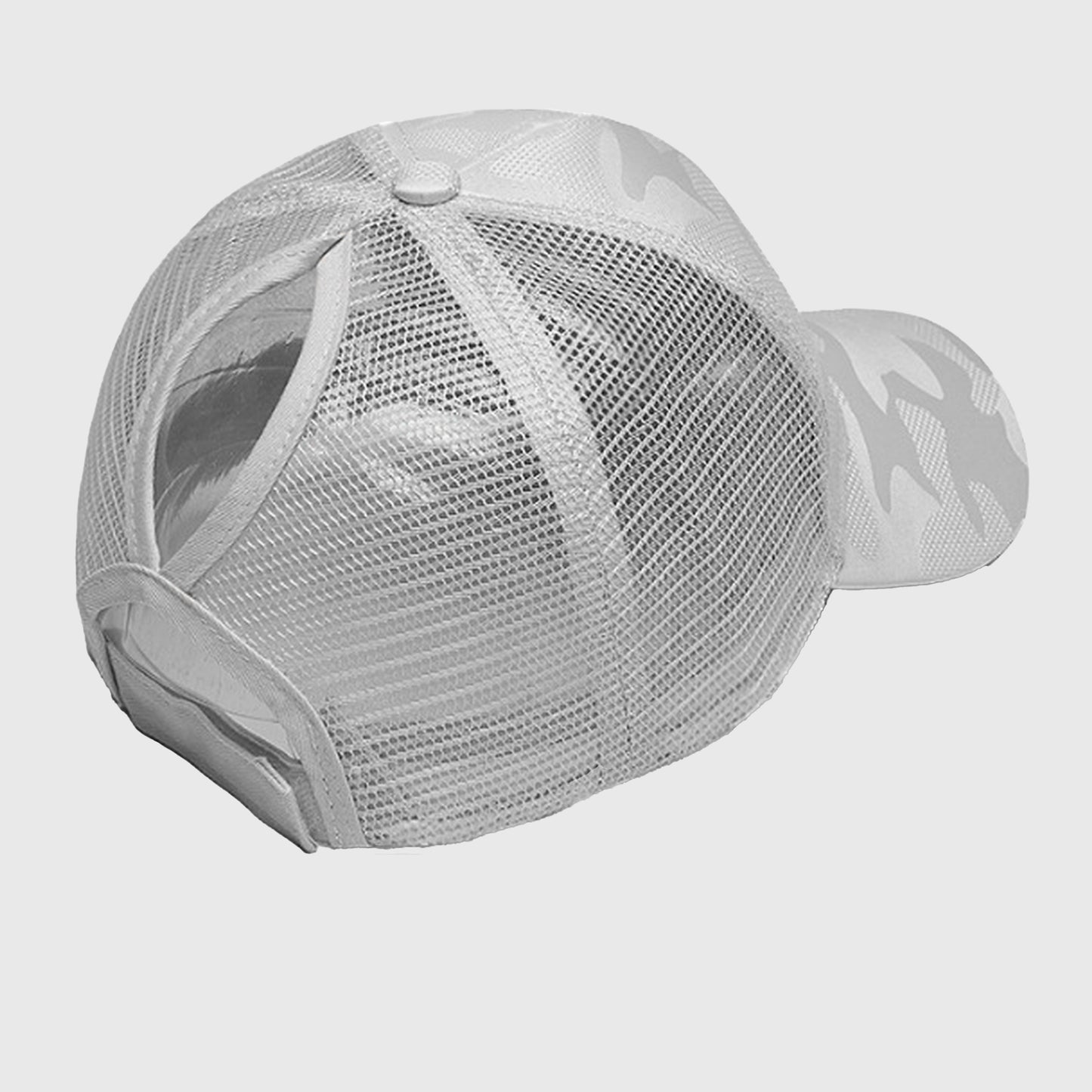 Camo Trucker Hat with Mesh Back