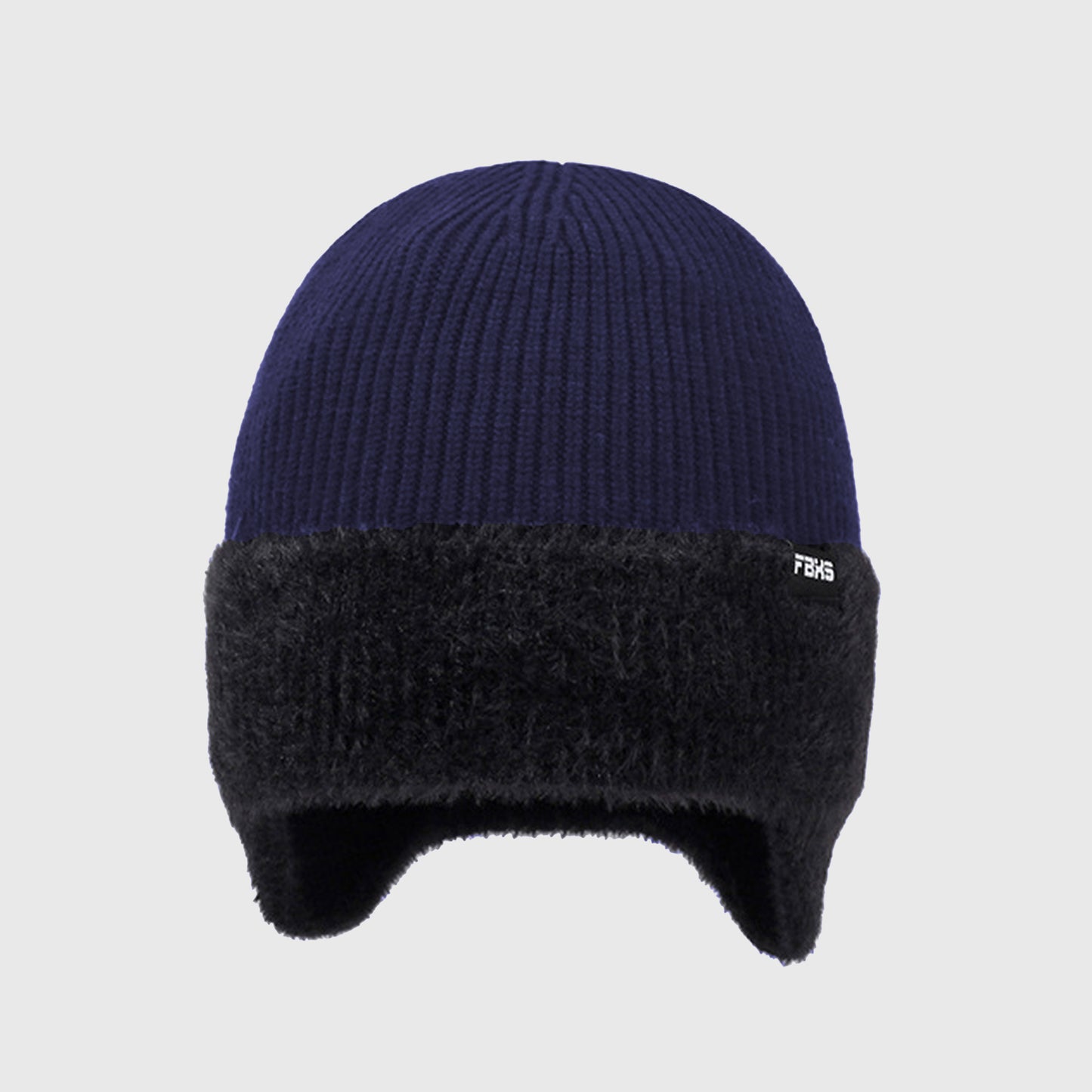 Unisex Knit Beanie with Ear Flaps