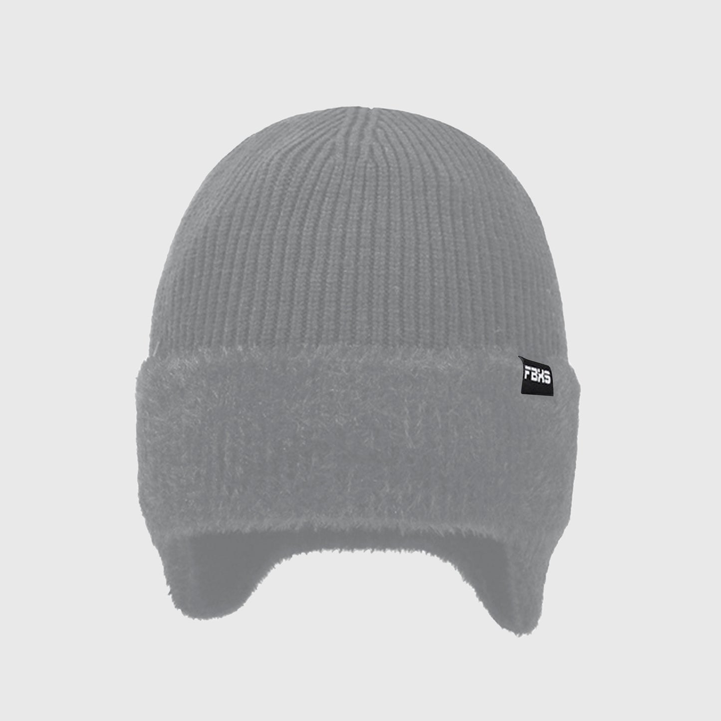 Unisex Knit Beanie with Ear Flaps