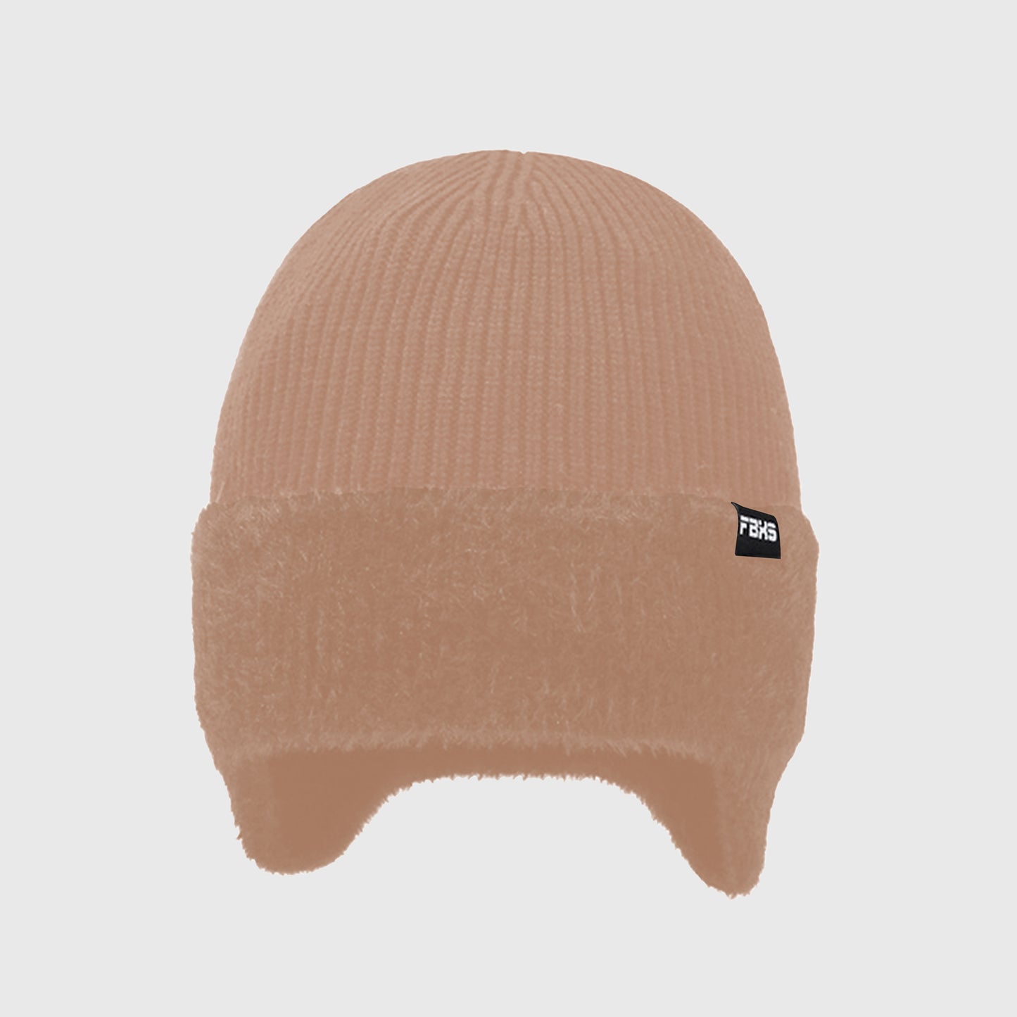 Unisex Knit Beanie with Ear Flaps
