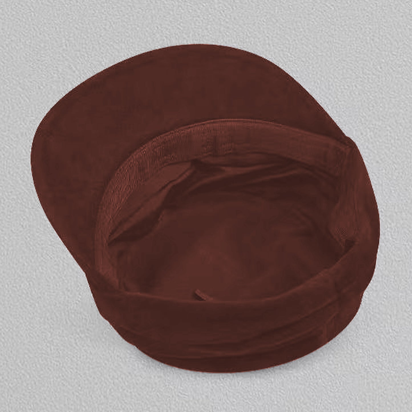 Fleece Military - Style Cap with Heart Accent