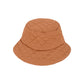 Quilted Bucket Hat with Soft Padded Design