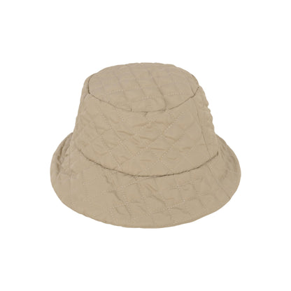 Quilted Bucket Hat with Soft Padded Design