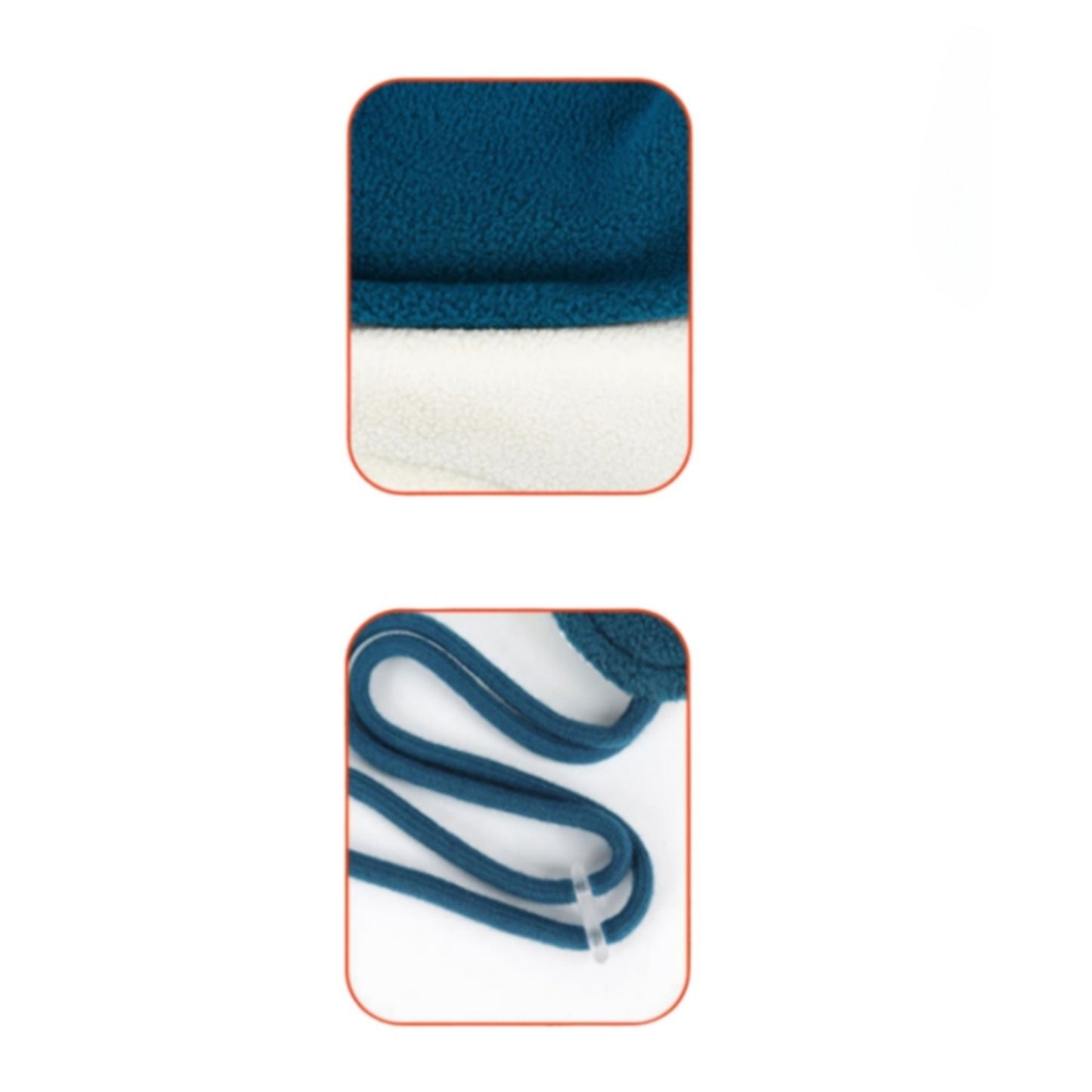 Unisex Fleece Earflap Hat with Adjustable Chin Straps and Soft Lining for Cold Weather