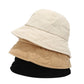 Warm Bucket Hat Soft Padded Winter Cap with Cozy Lining and Classic Design
