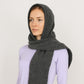 Womens Wool Blend Ribbed Knit Hat with Attached Scarf Warm and Convenient