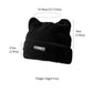 Fuzzy Cat Ear Beanie - Soft Plush Winter Hat