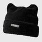 Fuzzy Cat Ear Beanie - Soft Plush Winter Hat