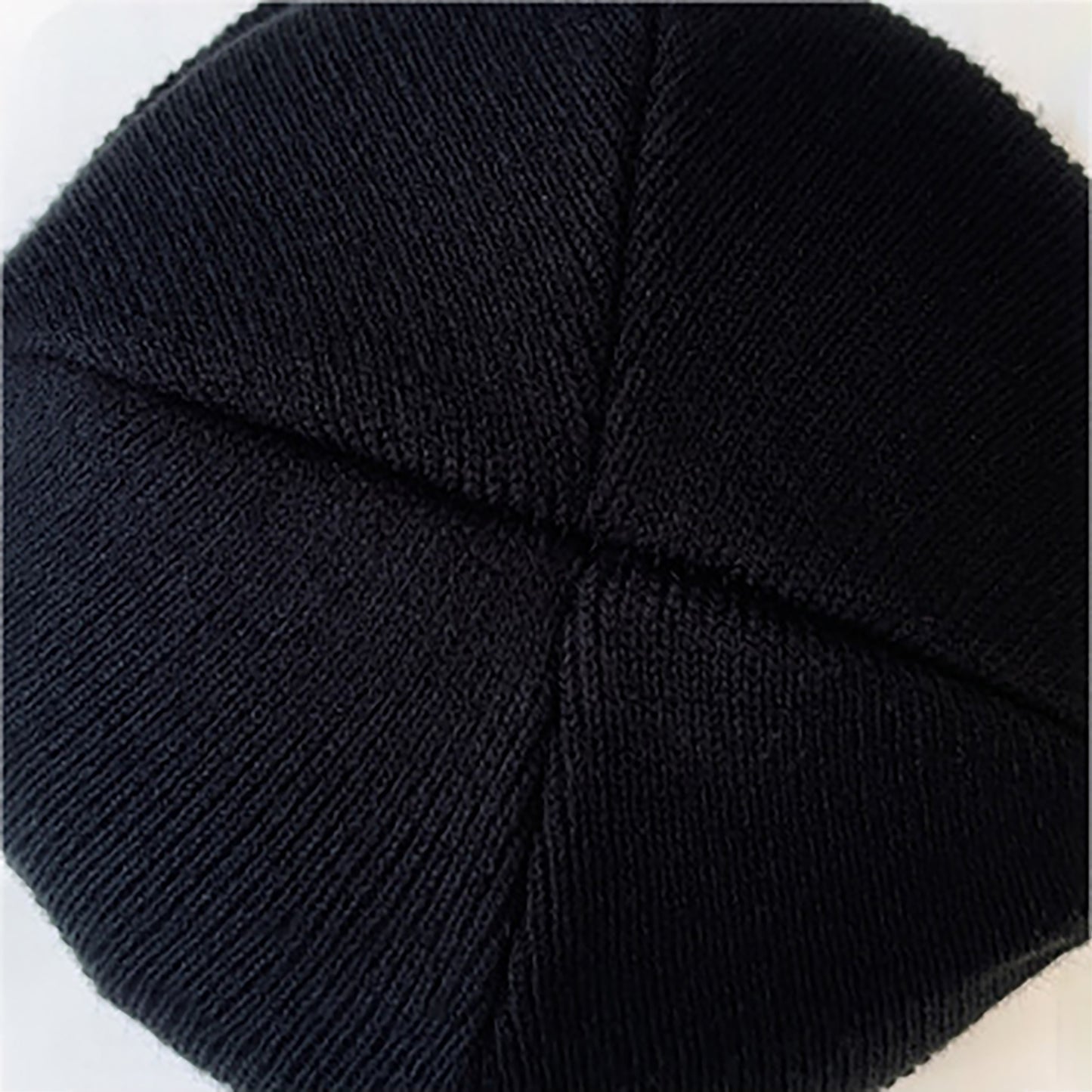 Knitted Beanie with Skull Embroidery Warm Winter Hat for Gothic, Punk & Casual Styles